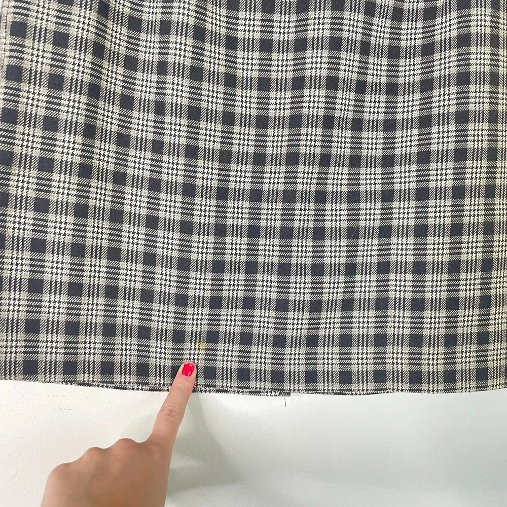 Vintage B.Moss Plaid Mini Skirt(4) - Picture 7 of 7